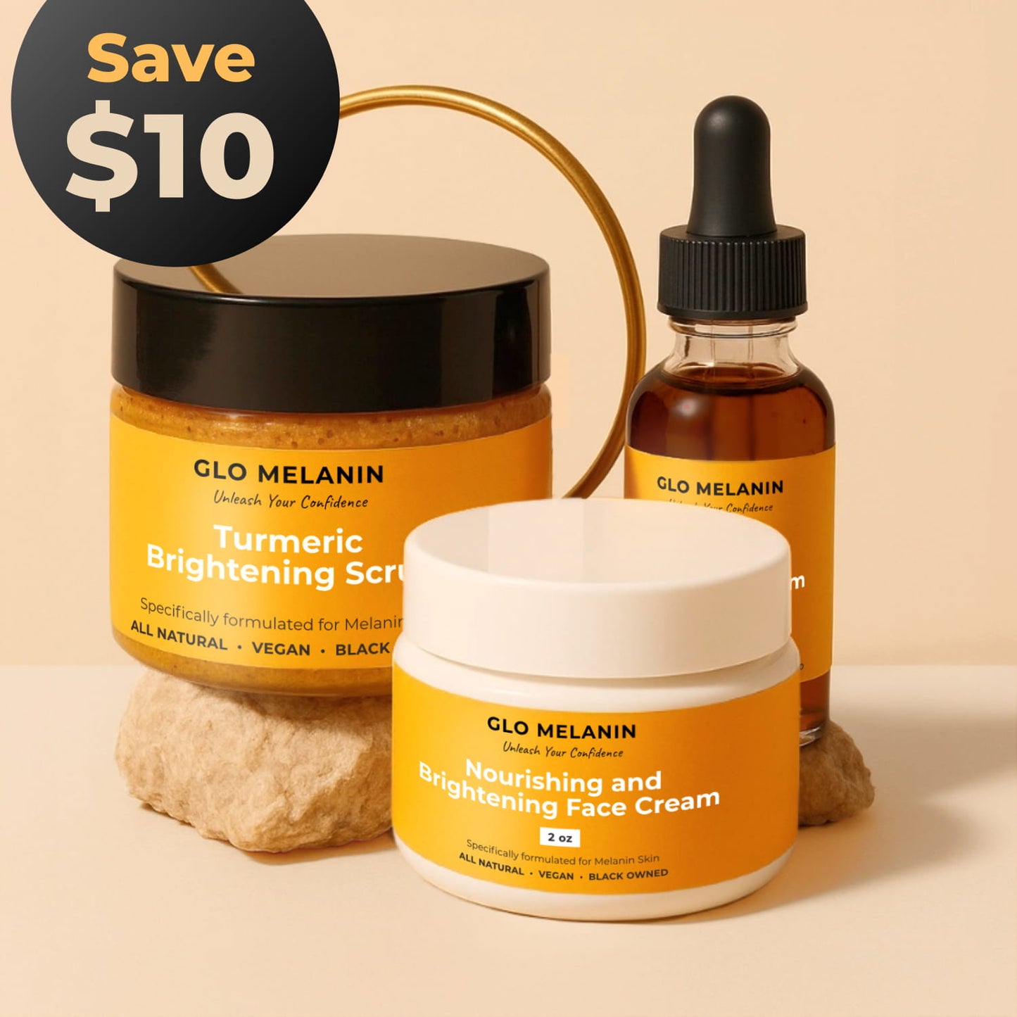 Glass Skin Face Kit - Glo Melanin