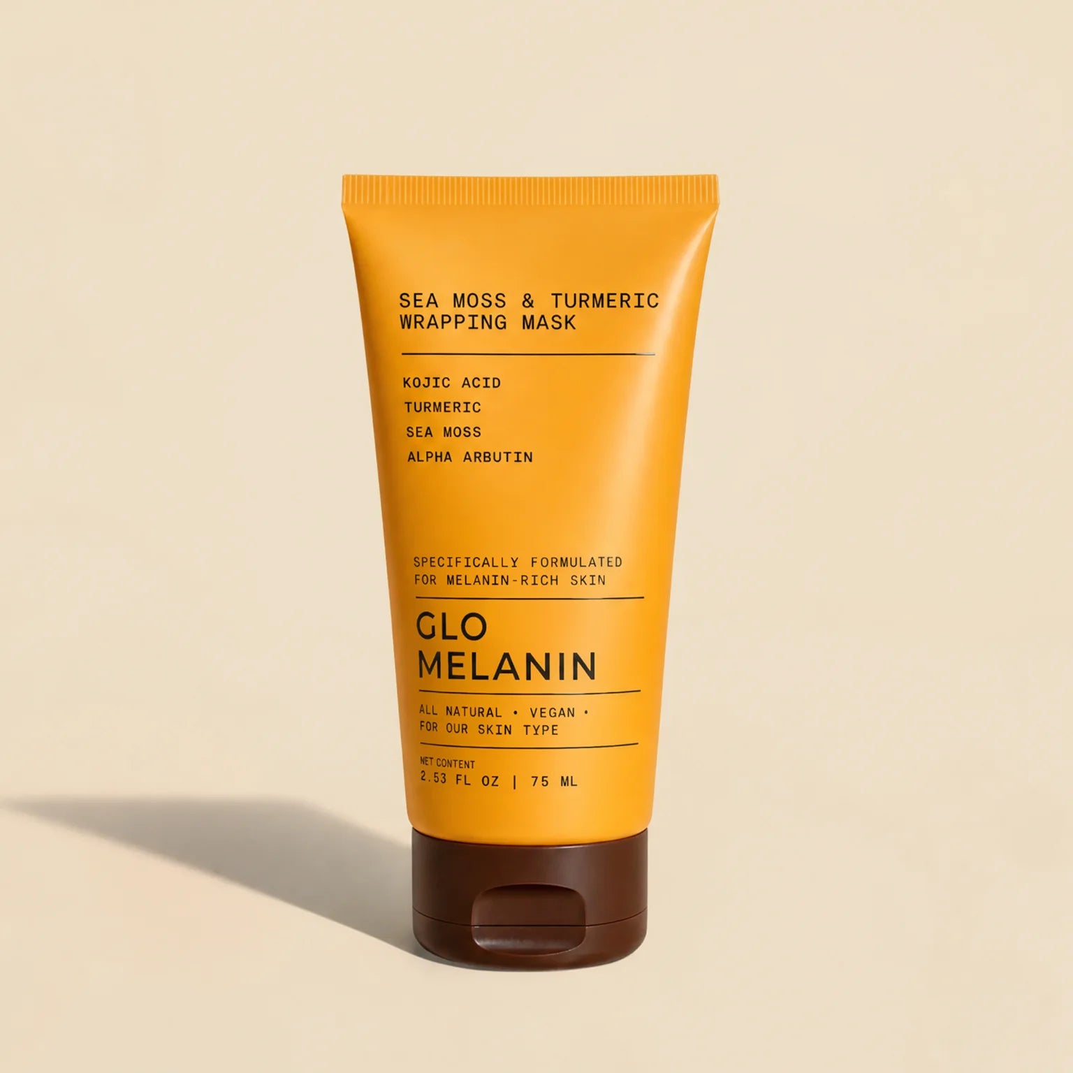Sea Moss Wrapping Mask with Turmeric & Kojic Acid – Glo Melanin