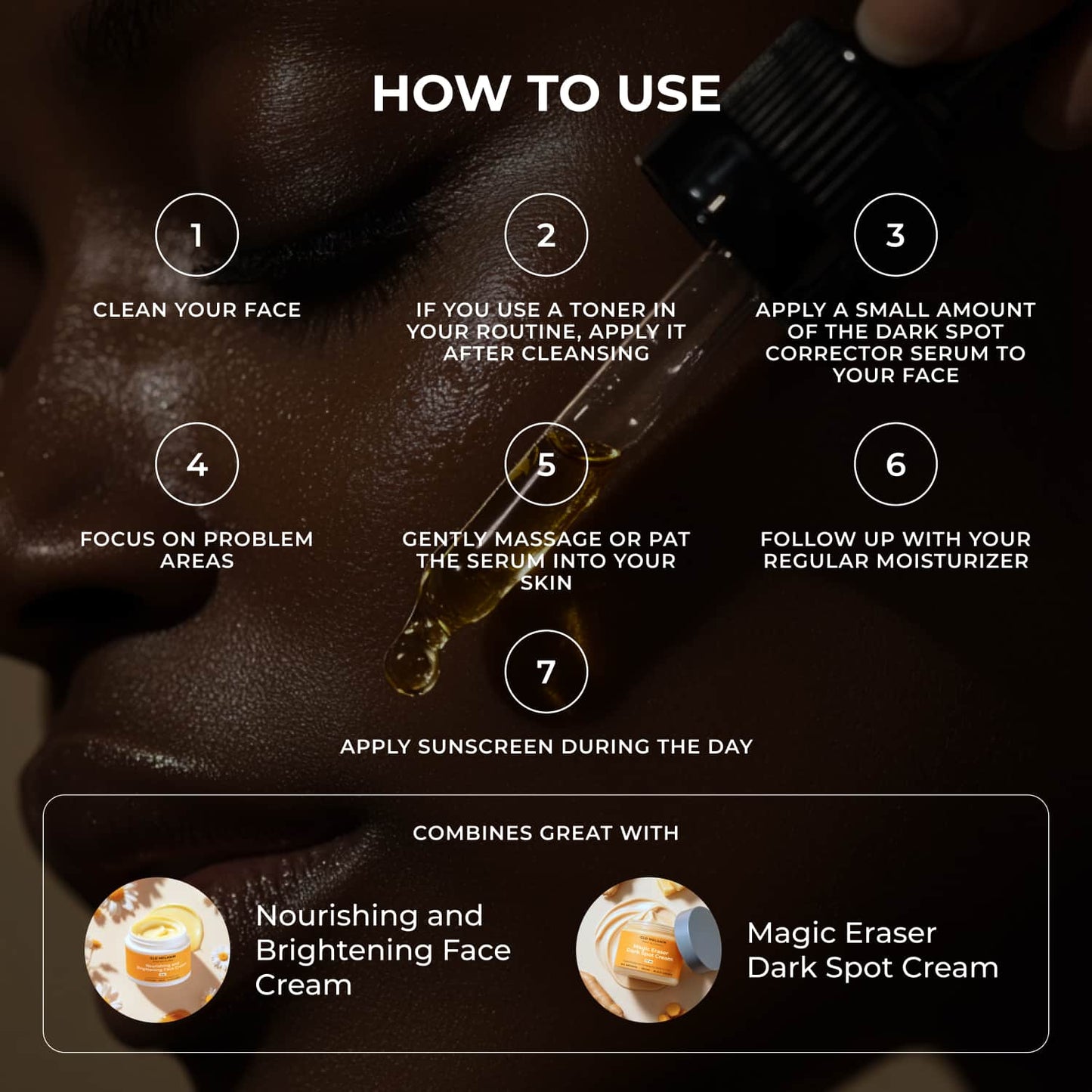 Dark Spot Corrector Serum - Glo Melanin