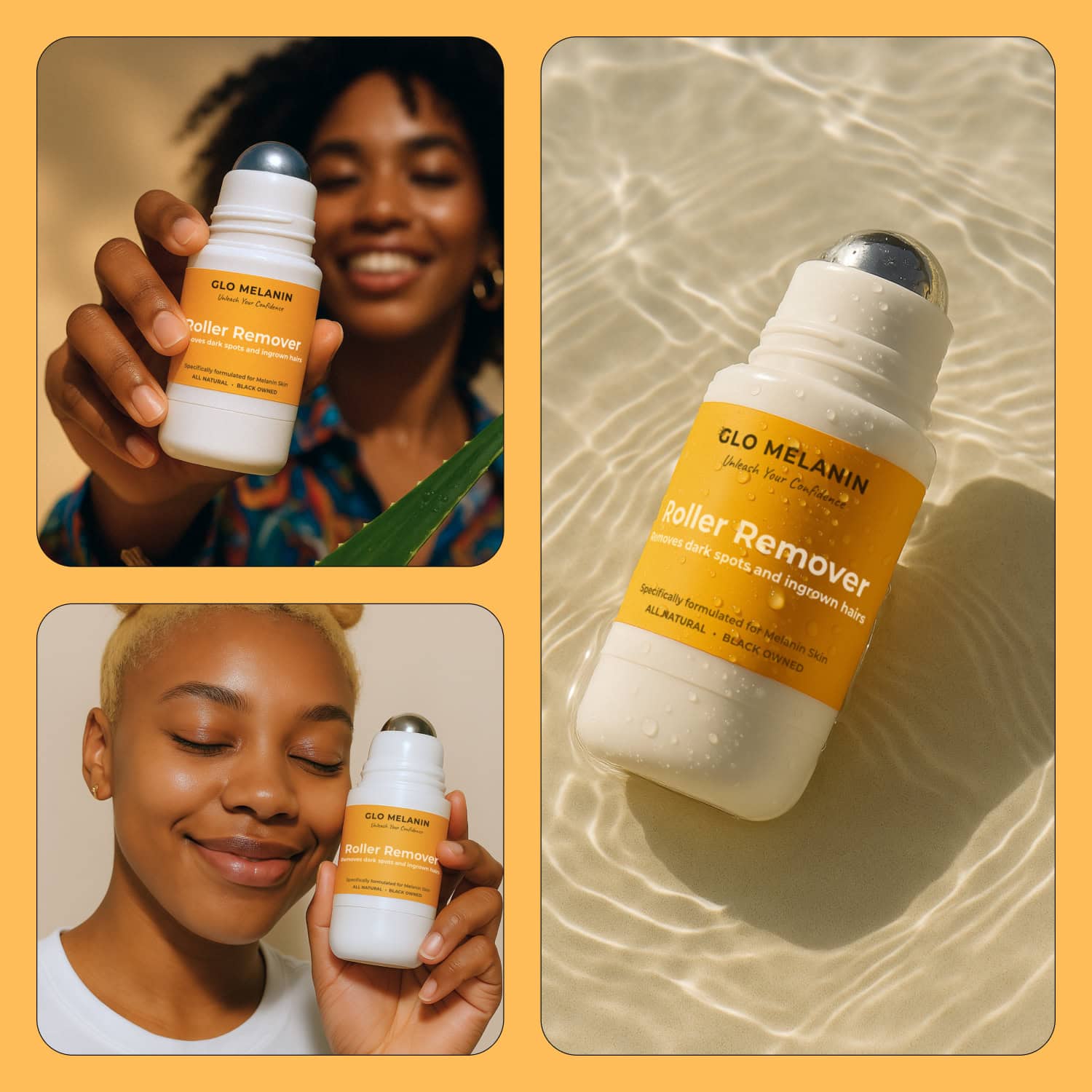 Dark Spot Roller 50 ml (inner thighs and underarms) - Glo Melanin