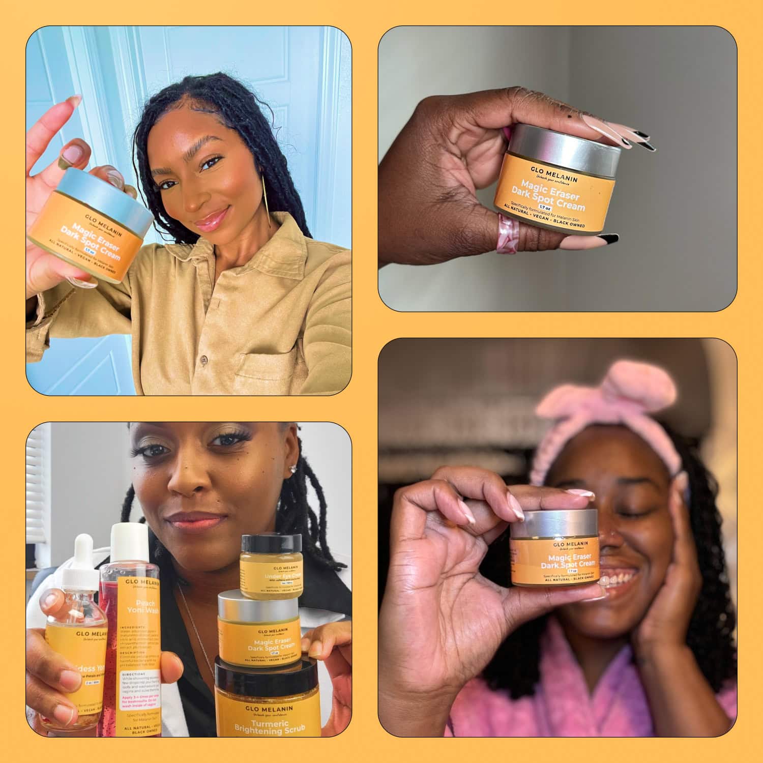 Magic Eraser Dark Spot Cream - Glo Melanin