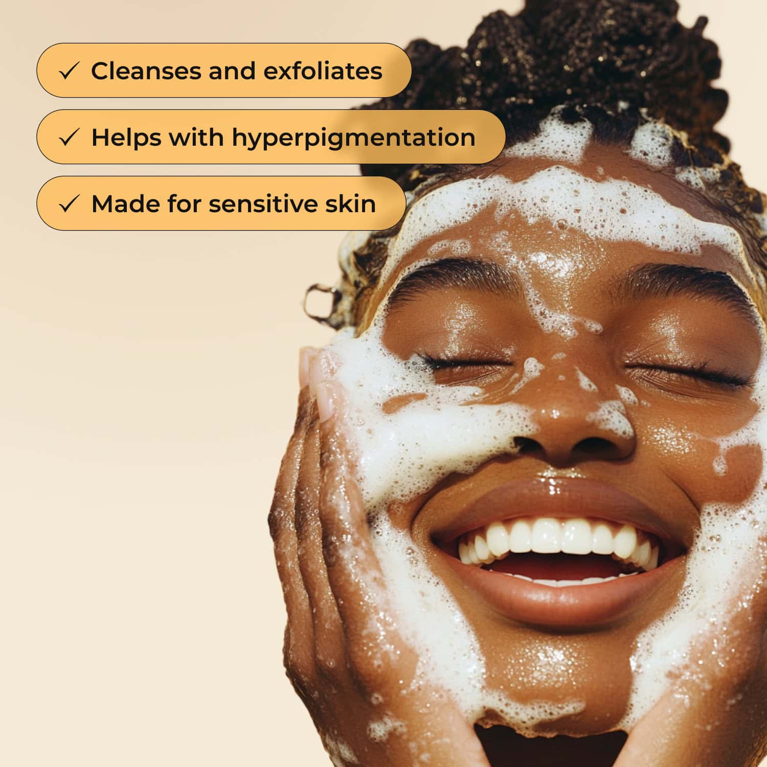 Raw Manuka Honey and Turmeric Face Wash - Glo Melanin