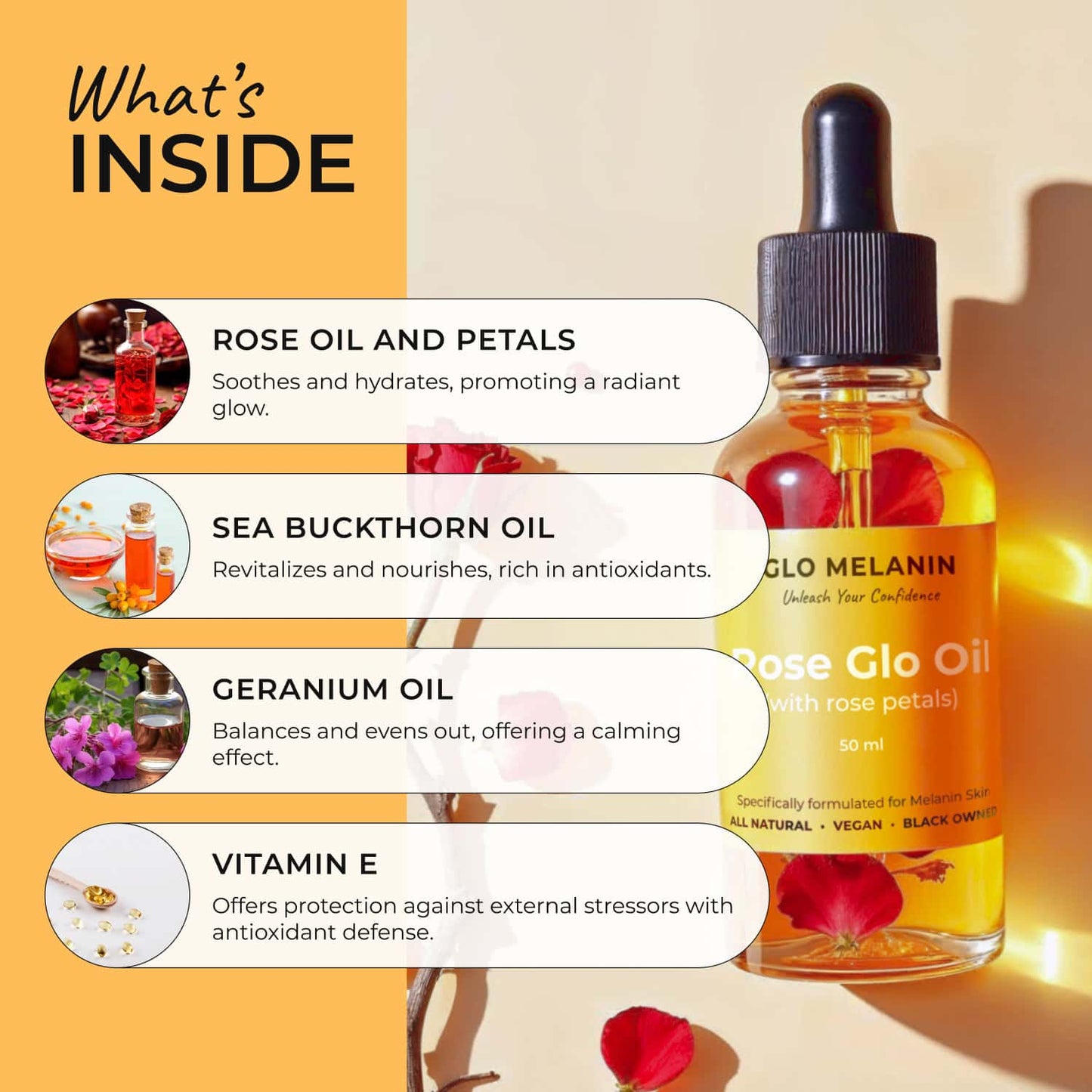 Rose Glo Oil - Glo Melanin