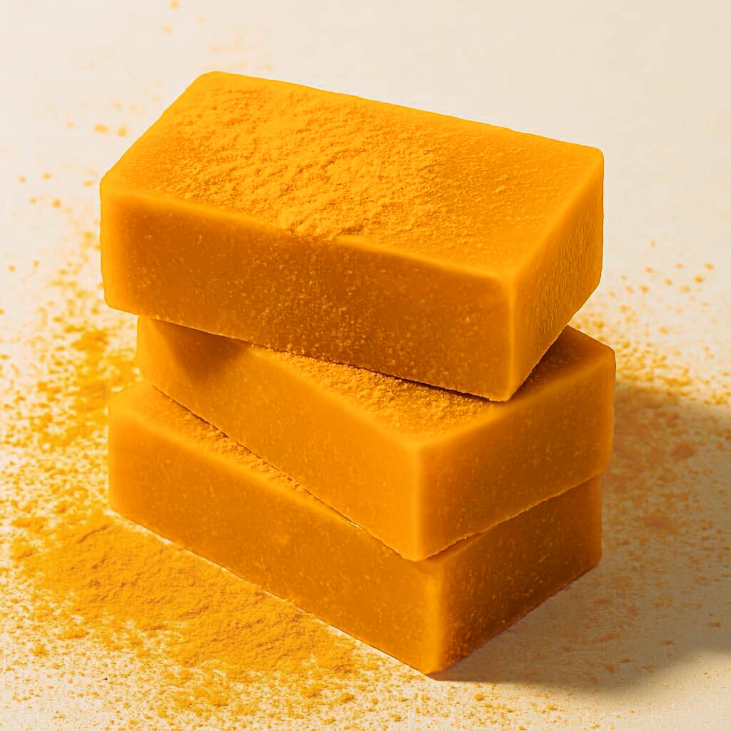 Turmeric Brightening Soap (with Vitamin C, Alpha Arbutin, Oat) - Glo Melanin