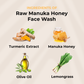 Raw Manuka Honey and Turmeric Face Wash (NEW)