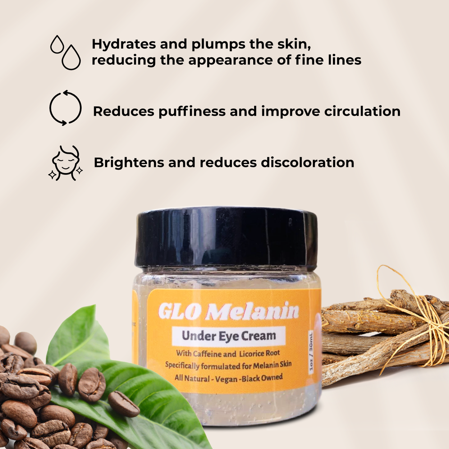 Under Eye Cream (for dark circles and puffiness)