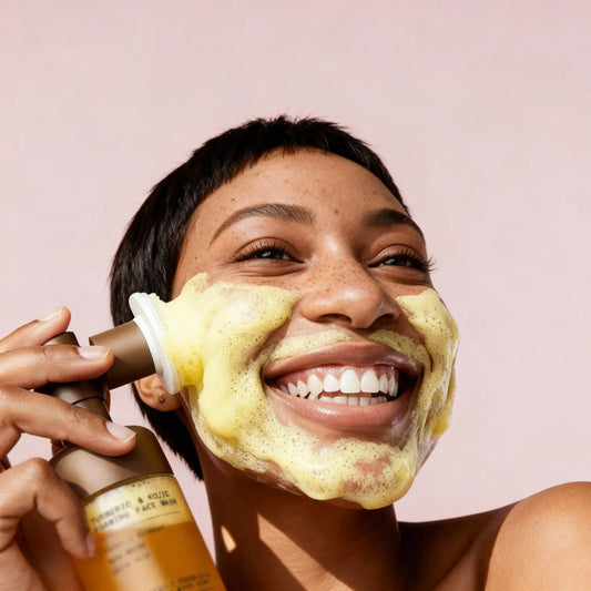Turmeric and Kojic Foaming Face Wash