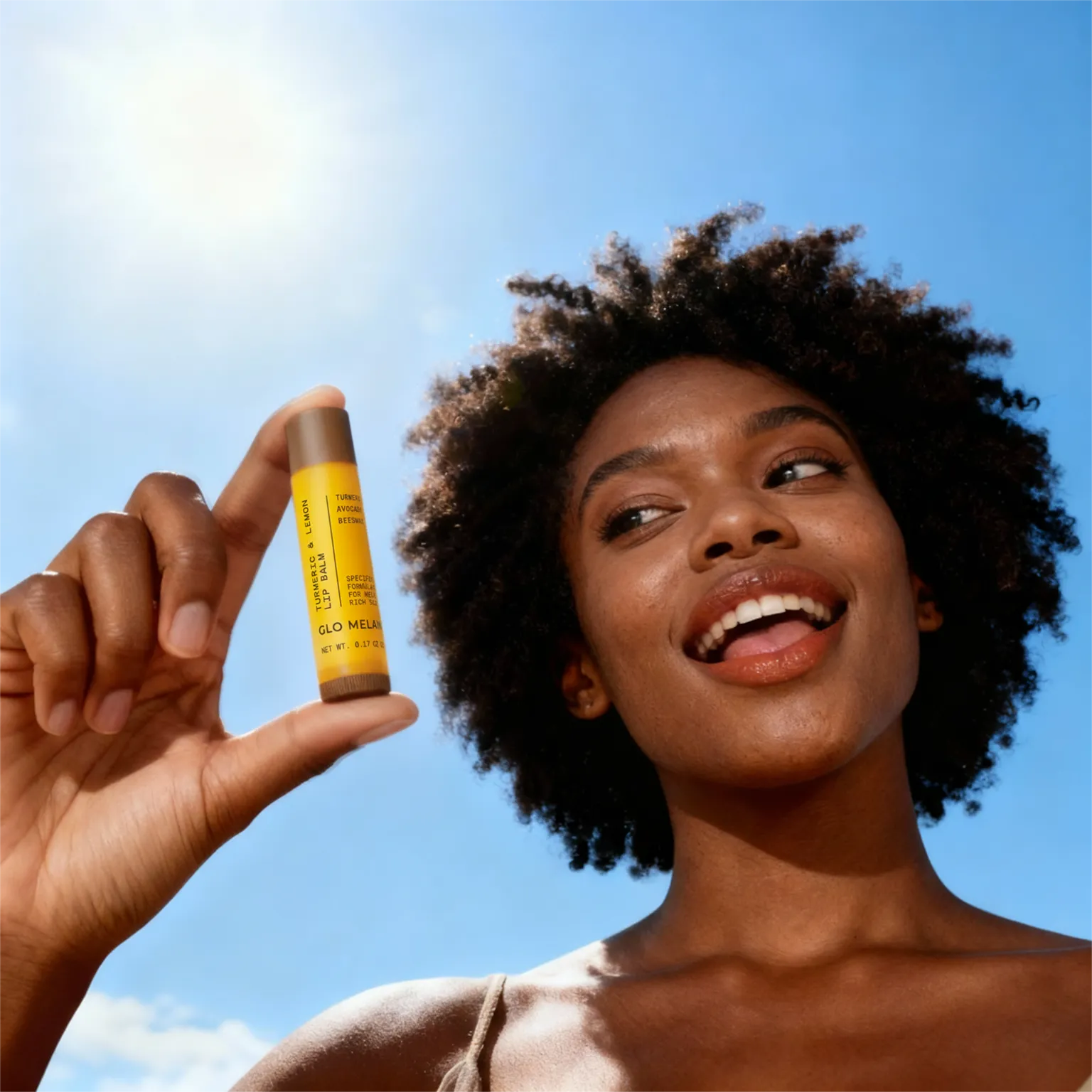 Turmeric and Lemon Lip Balm (for Dark Lips)