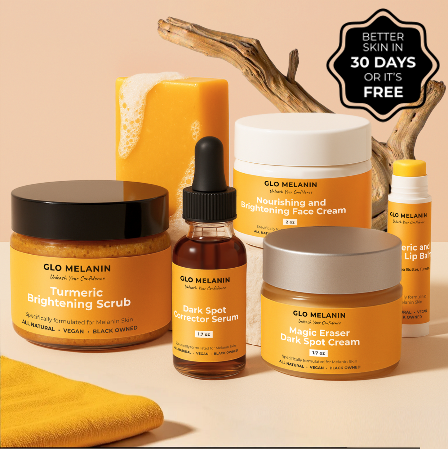 Melanin Skin Bundle   (40% off)