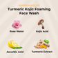 Turmeric and Kojic Foaming Face Wash