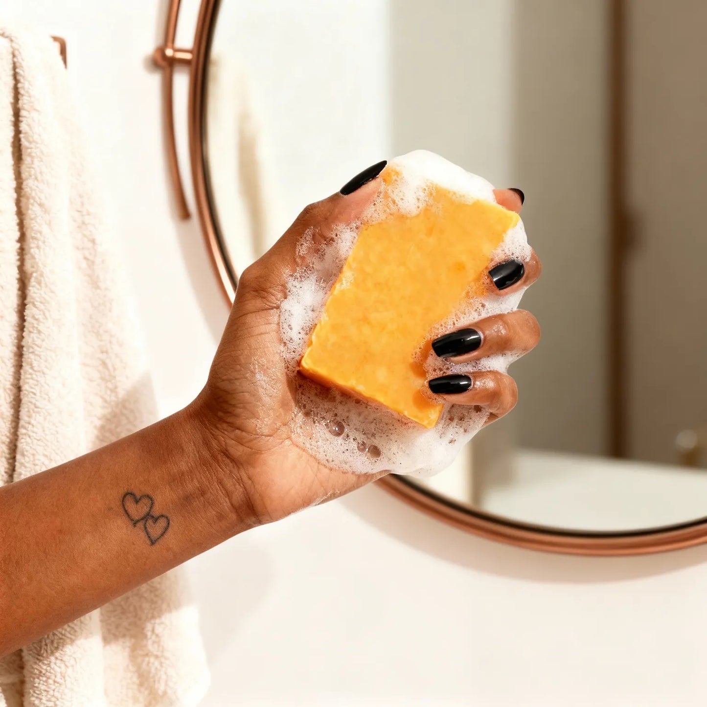 Turmeric Brightening Soap (with Vitamin C, Alpha Arbutin, Oat)